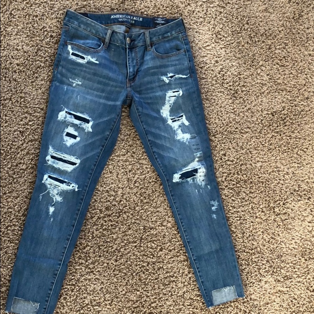 American eagle super stretch jeans